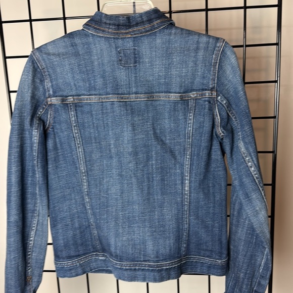J. CREW Stretch Jean Denim Jacket EC XS - Picture 4 of 4
